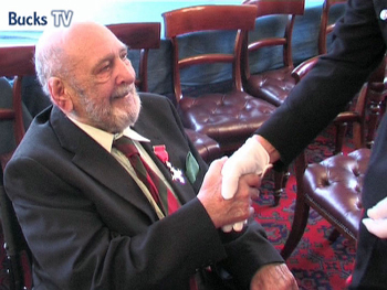 Watch Fred J Taylor receive his MBE