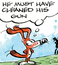 Don't clean your gun