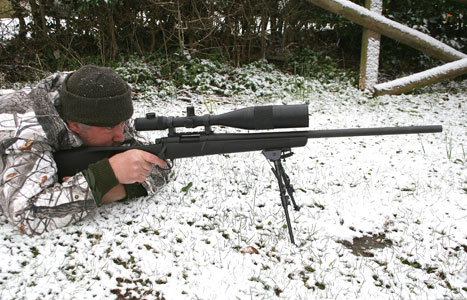 Testing the .17 calibre Fireball round