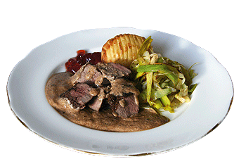 Cooking: Hare with soured cream