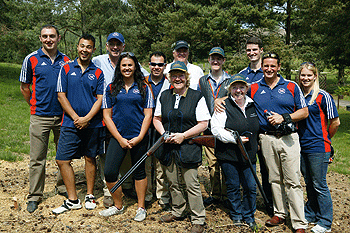 Team GB shooters move in