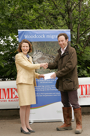 A &pound;5,000 boost for woodcock